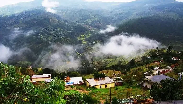The quaint hill station of Almora