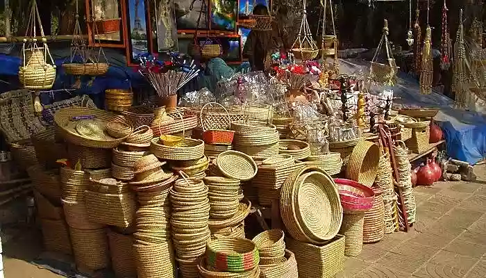 Pondy Bazaar in Pondicherry