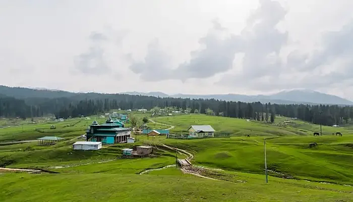 view of a valley